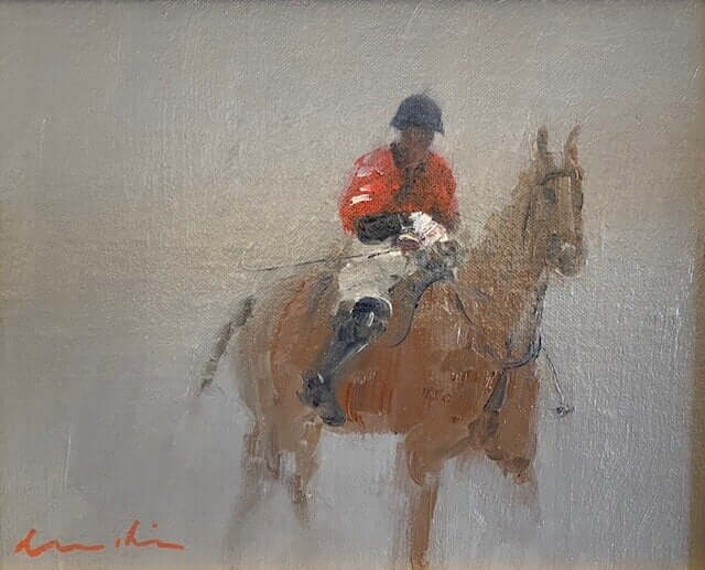Polo Series l by Deborah Hill at LePrince Galleries